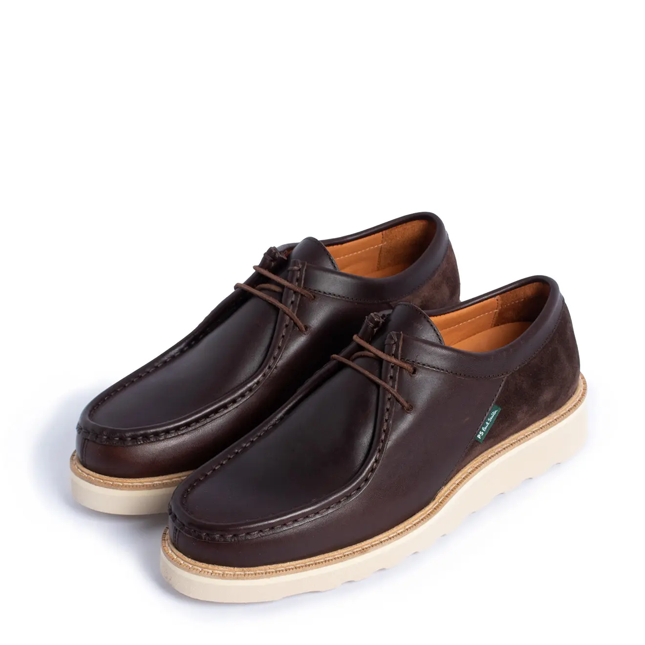 Paul Smith Rees Shoe Leather / Suede Dark Brown - Image 3