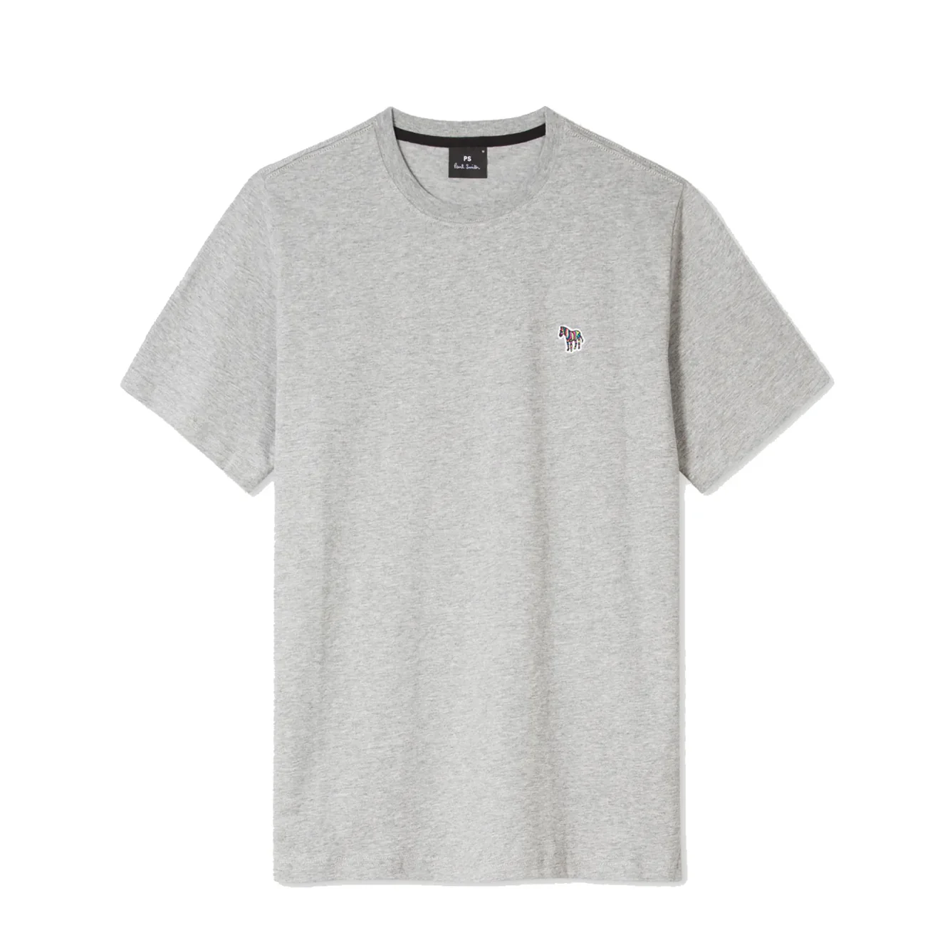 Paul Smith Reg Fit S/S Tshirt Zebra Grey Melange
