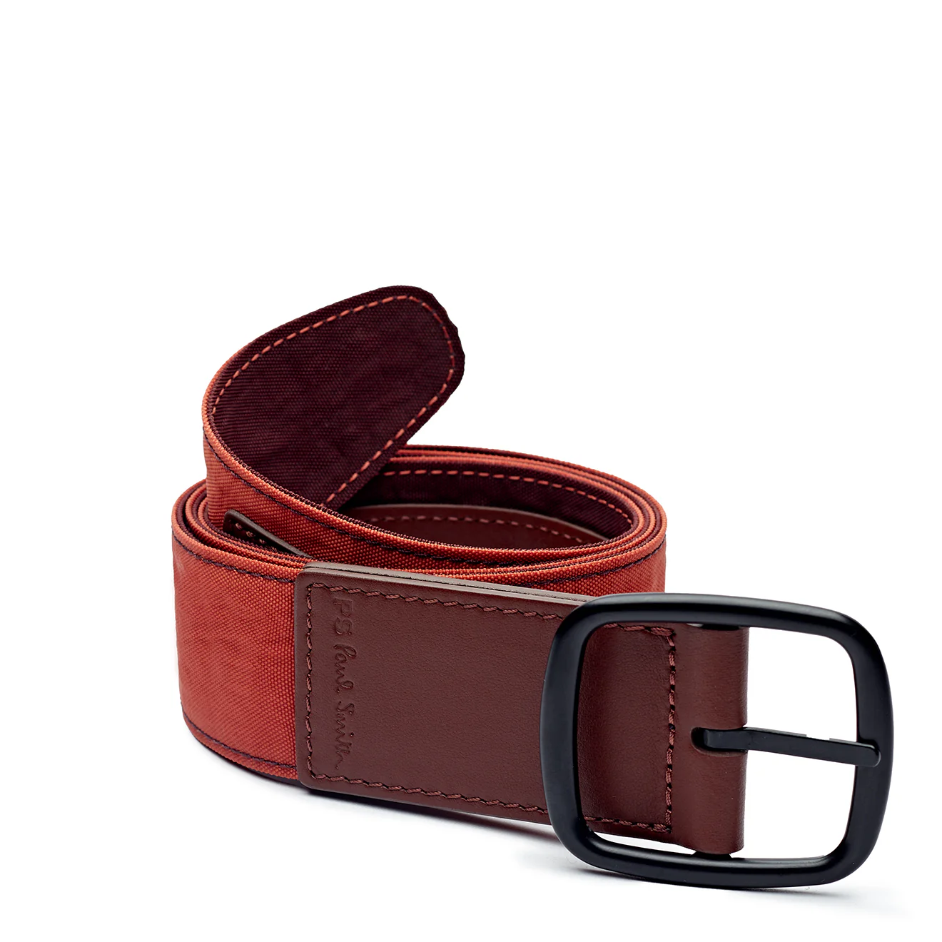 Paul Smith Reversible Belt Dark Rust - Image 2