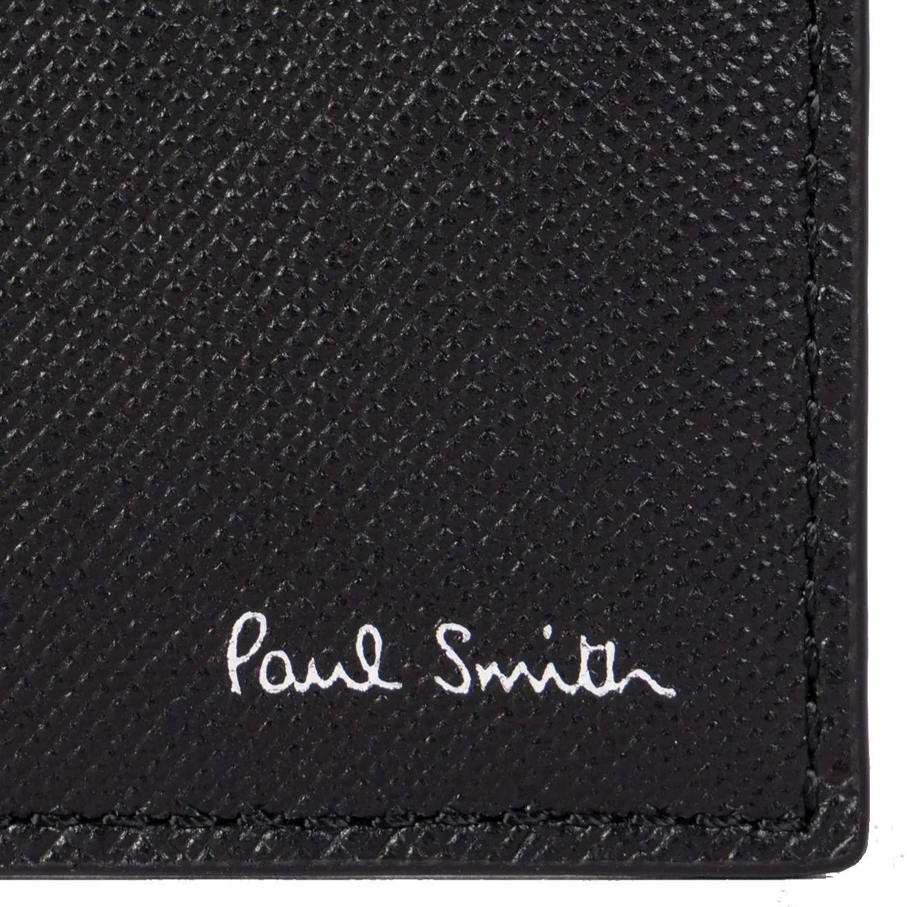 Paul Smith 'Signature Stripe Balloon' Interior Billfold Wallet Black - Image 4
