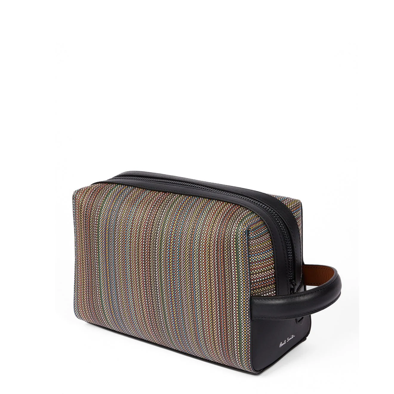 Paul Smith Signature Stripe Coated Canvas Wash Bag Multicolour - Image 2