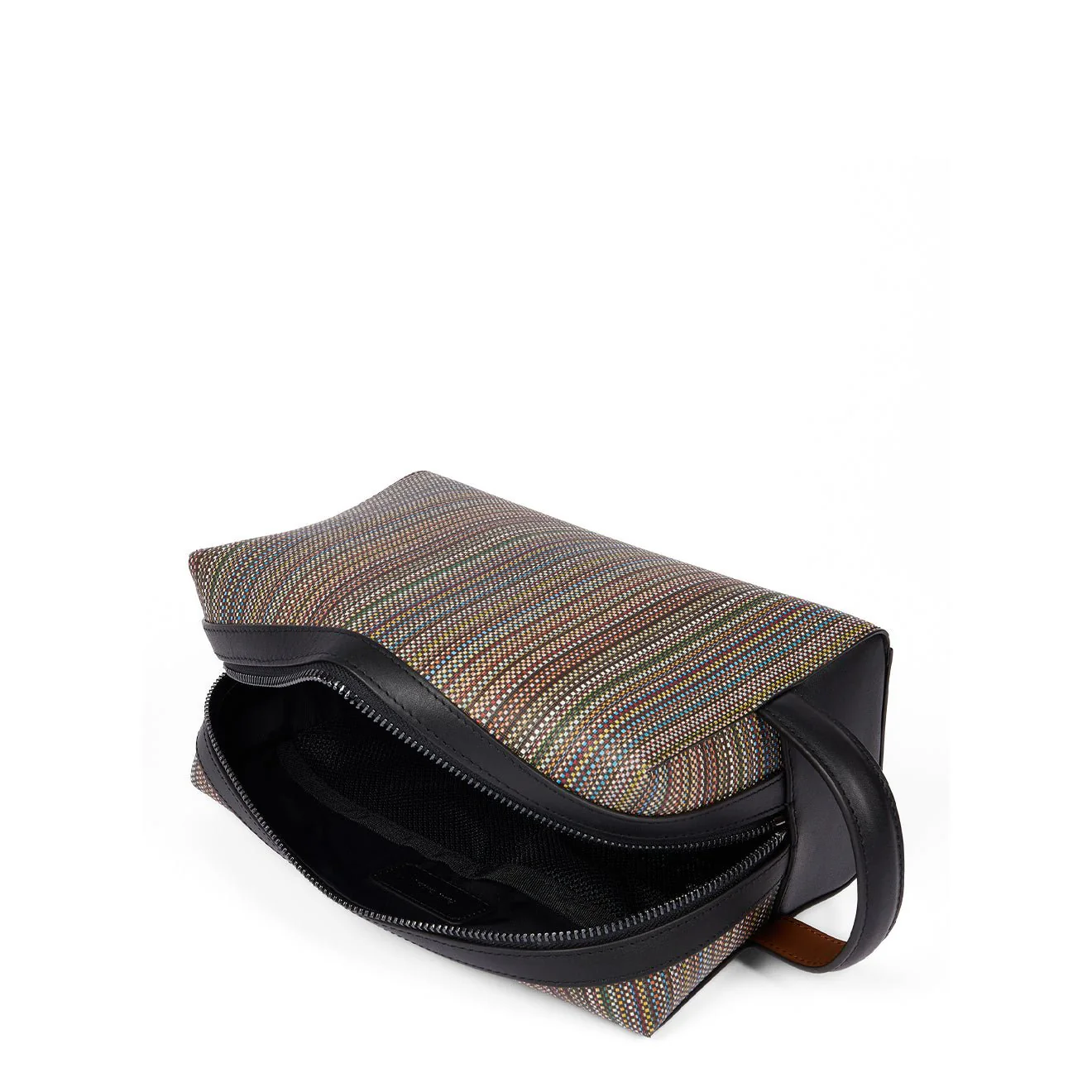 Paul Smith Signature Stripe Coated Canvas Wash Bag Multicolour - Image 3