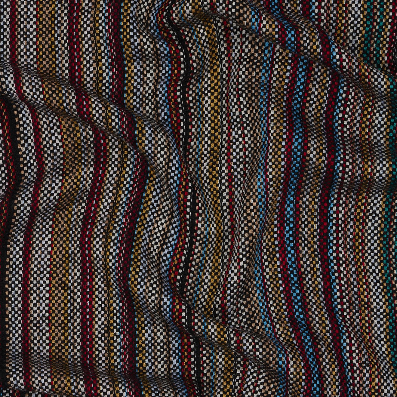Paul Smith Signature Stripe Merino Wool Scarf Multicolour - Image 3