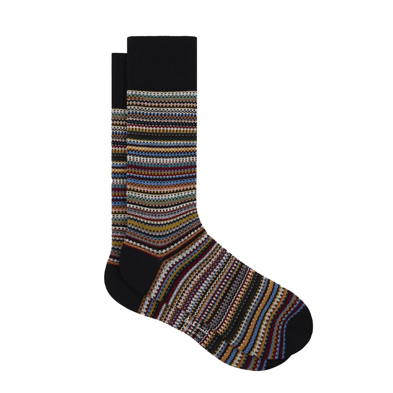 Paul Smith Signature Stripe Pique Socks 3 Pack Multicolour - Image 2