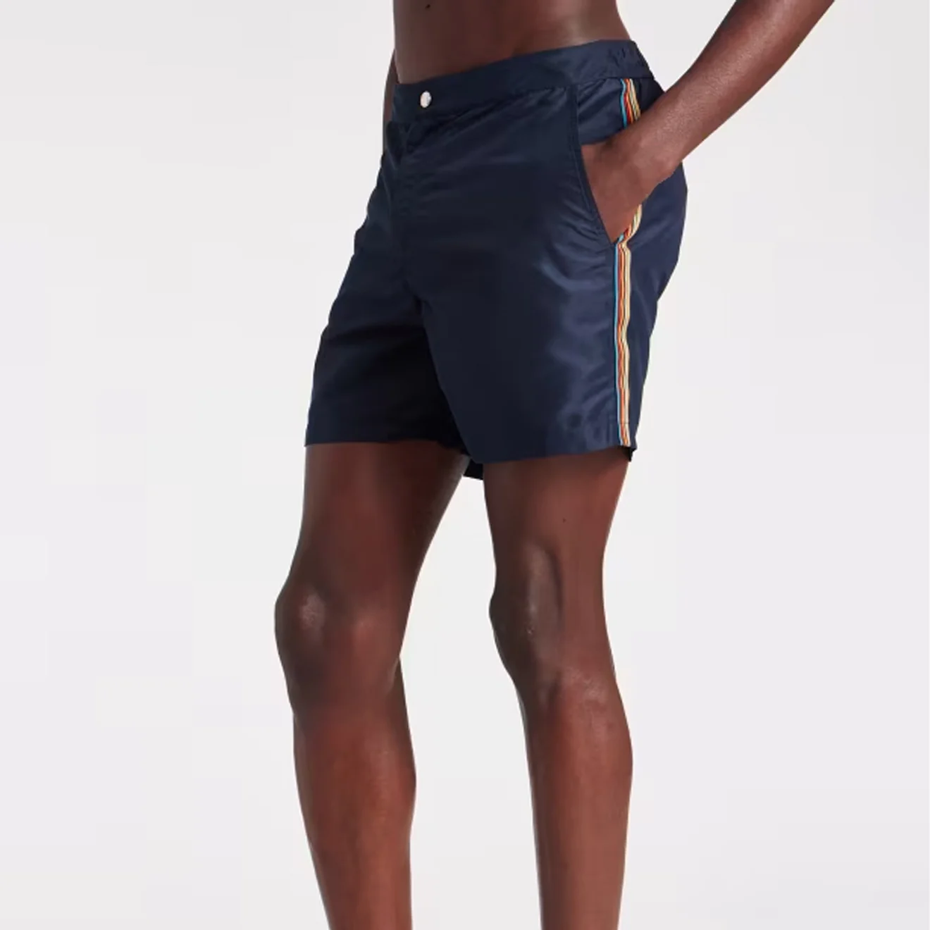 Paul Smith Signature Stripe Swim Shorts Navy - Image 2