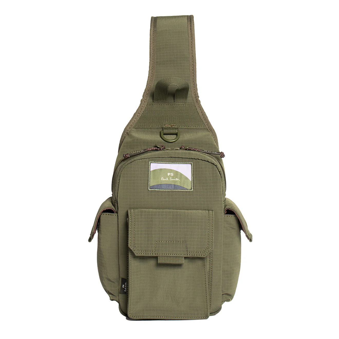 Paul Smith Sling Bag Olive Green - Image 2