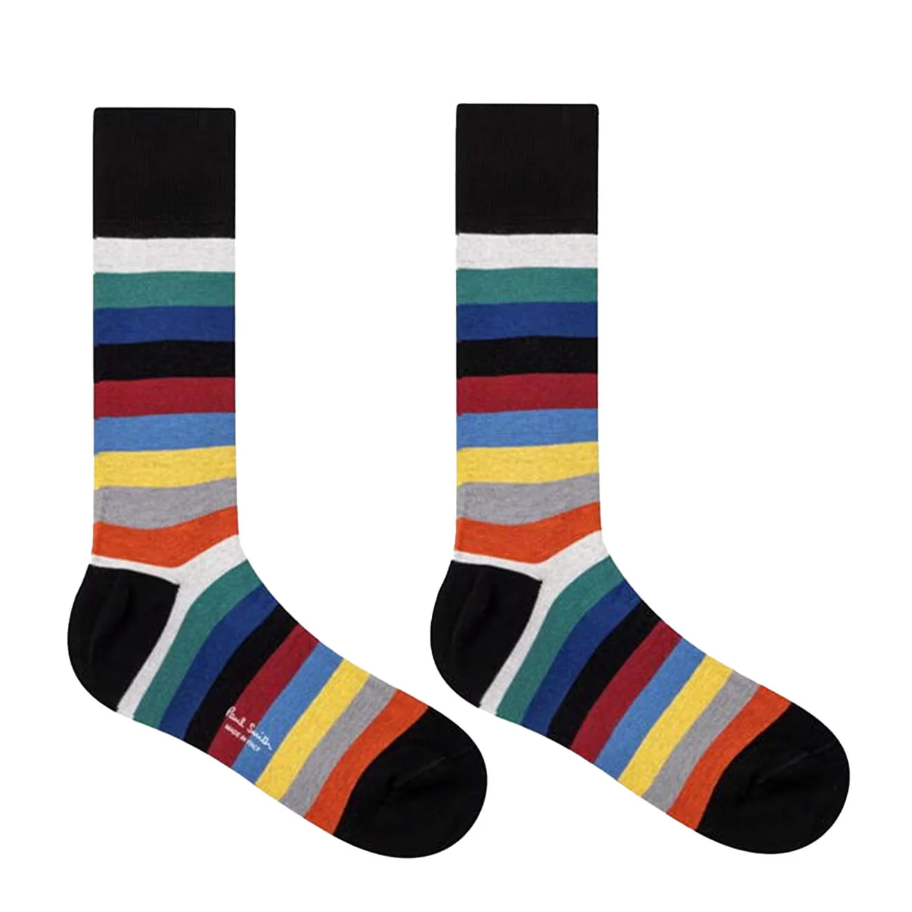 Paul Smith Sock Floyd Stripe Black - Image 2