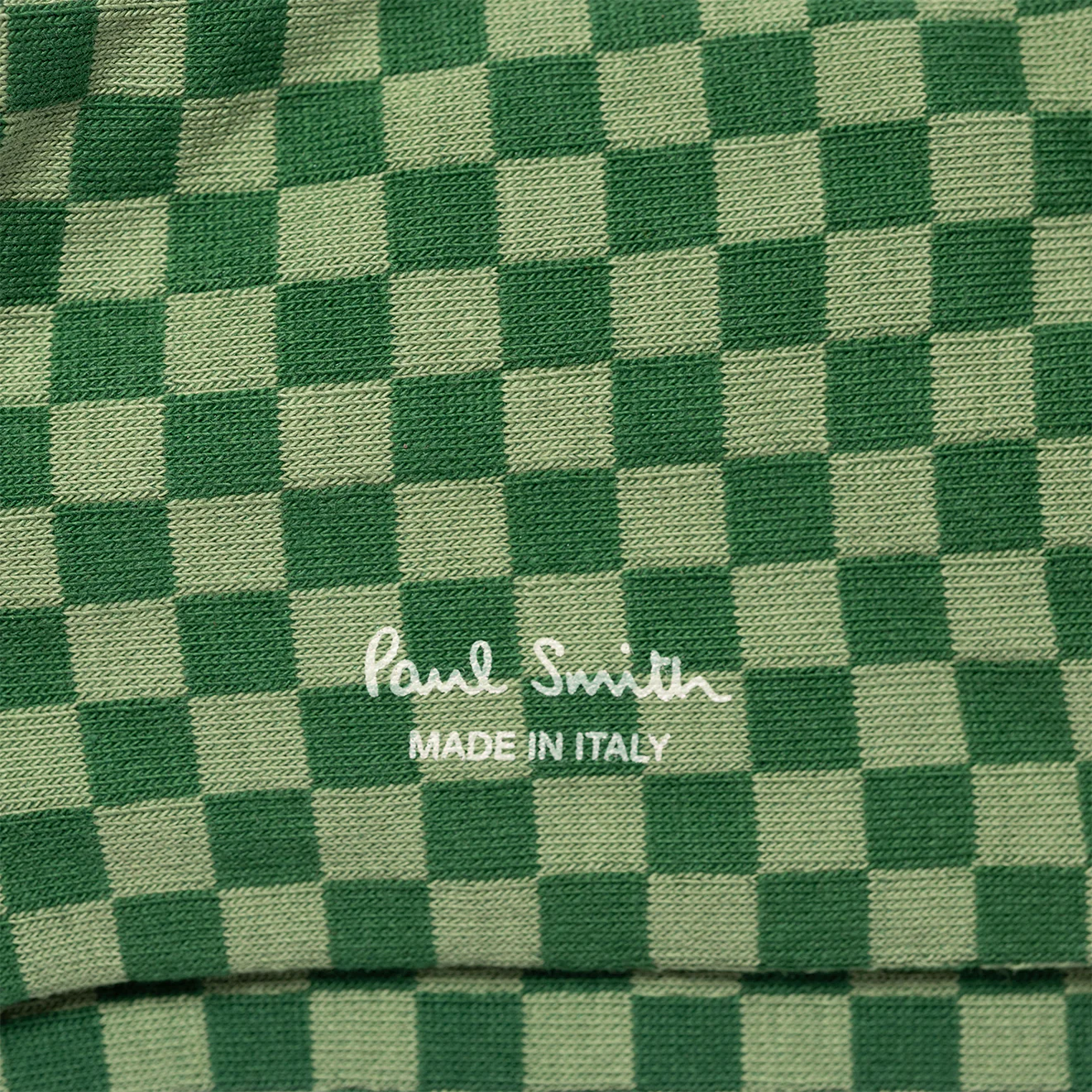 Paul Smith Sock Hudson Check Bottle Green - Image 2