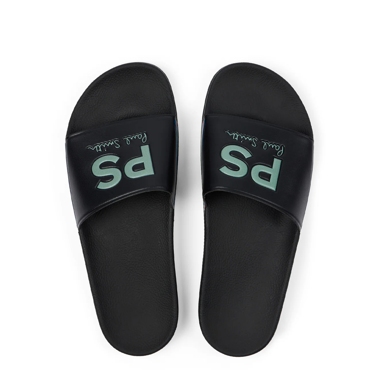 Paul Smith Sports Stripe Zed Slides Black - Image 3