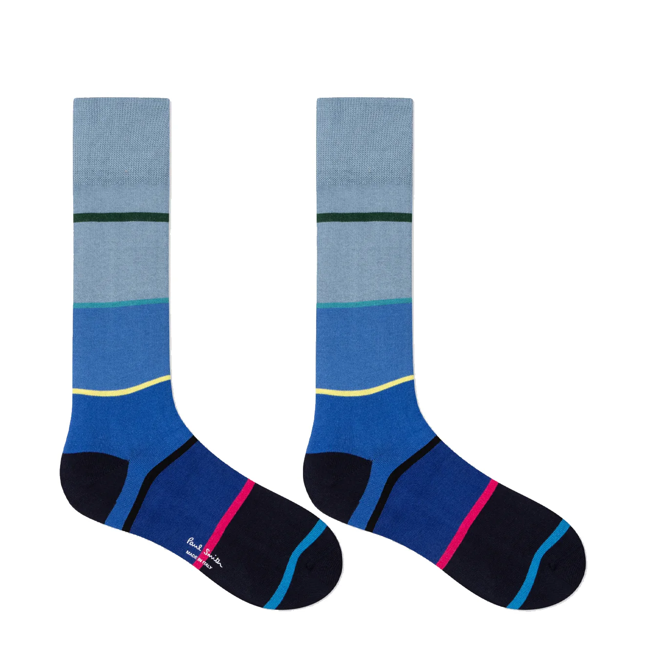 Paul Smith Stripe Socks Three Pack Navy Mix - Image 5