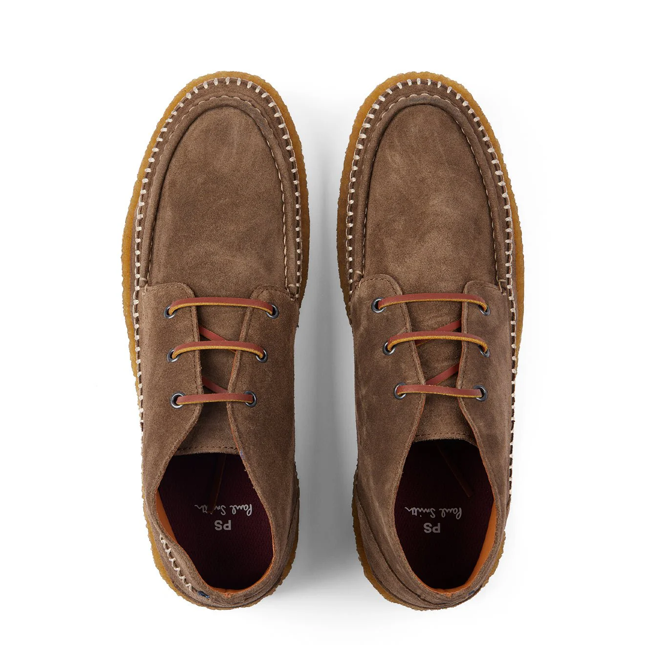 Paul Smith Suede Richie Boots Sand - Image 3