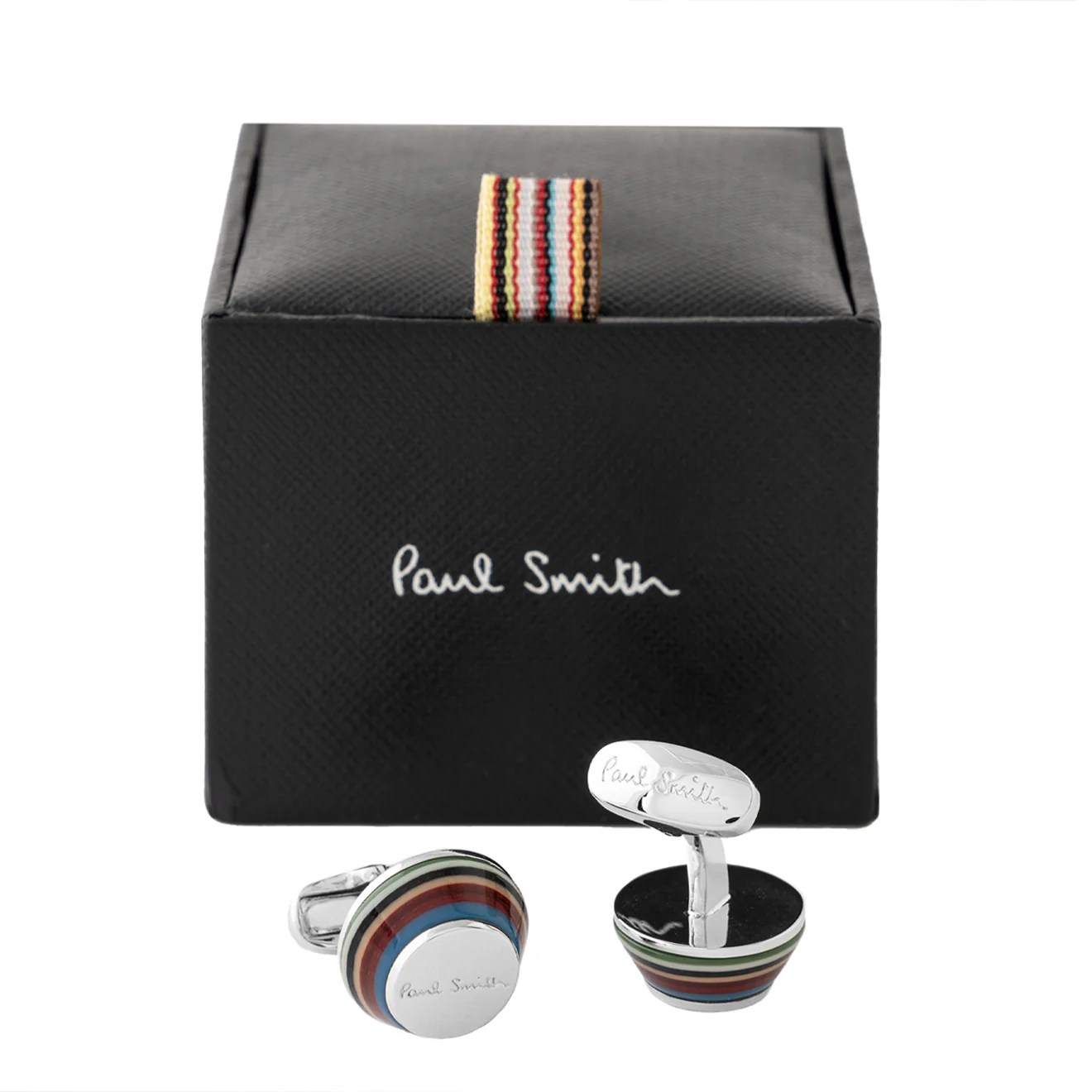 Paul Smith Taper Logo Cufflinks Multicolour - Image 2
