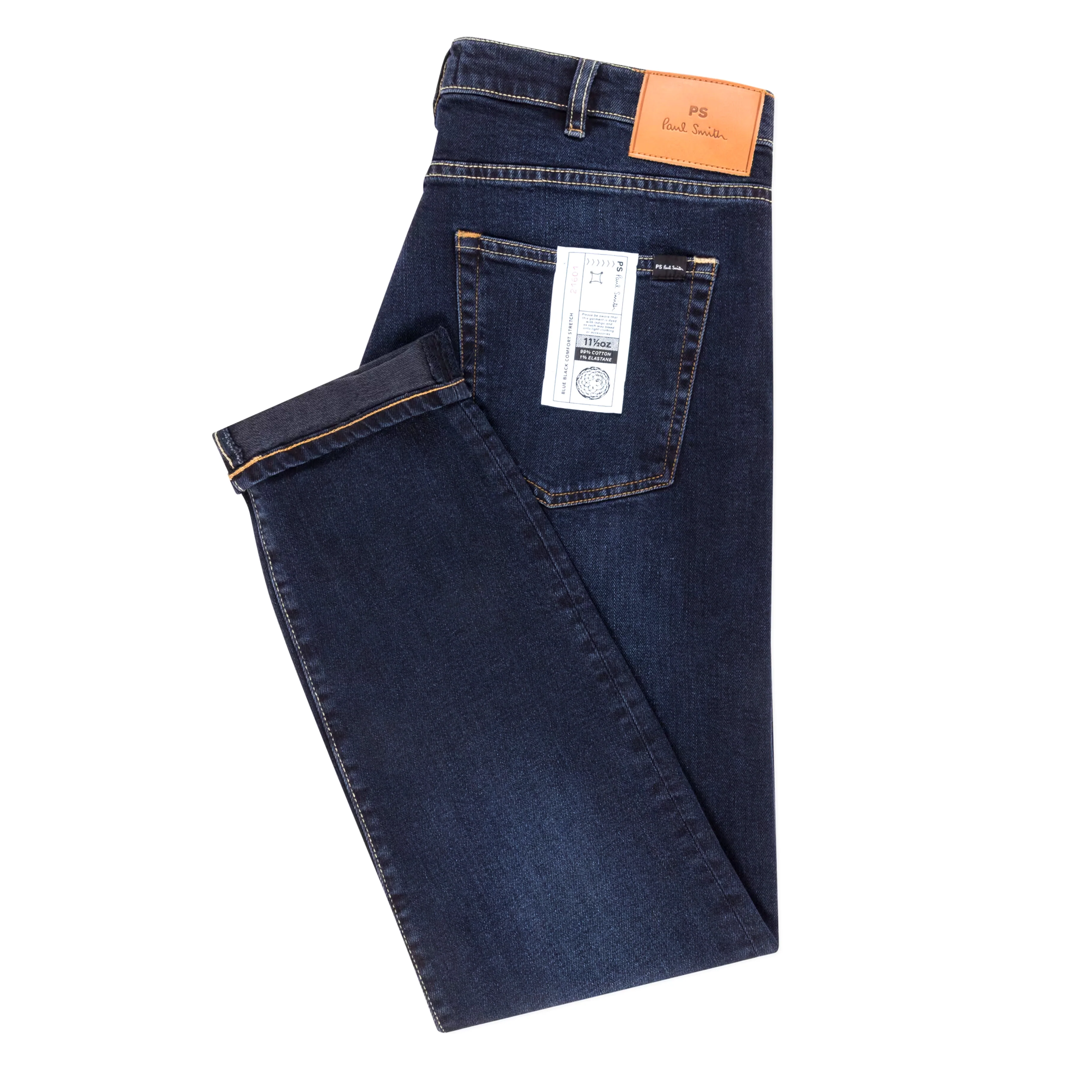 Paul Smith Tapered-Fit Jeans Dark-Wash - Image 2
