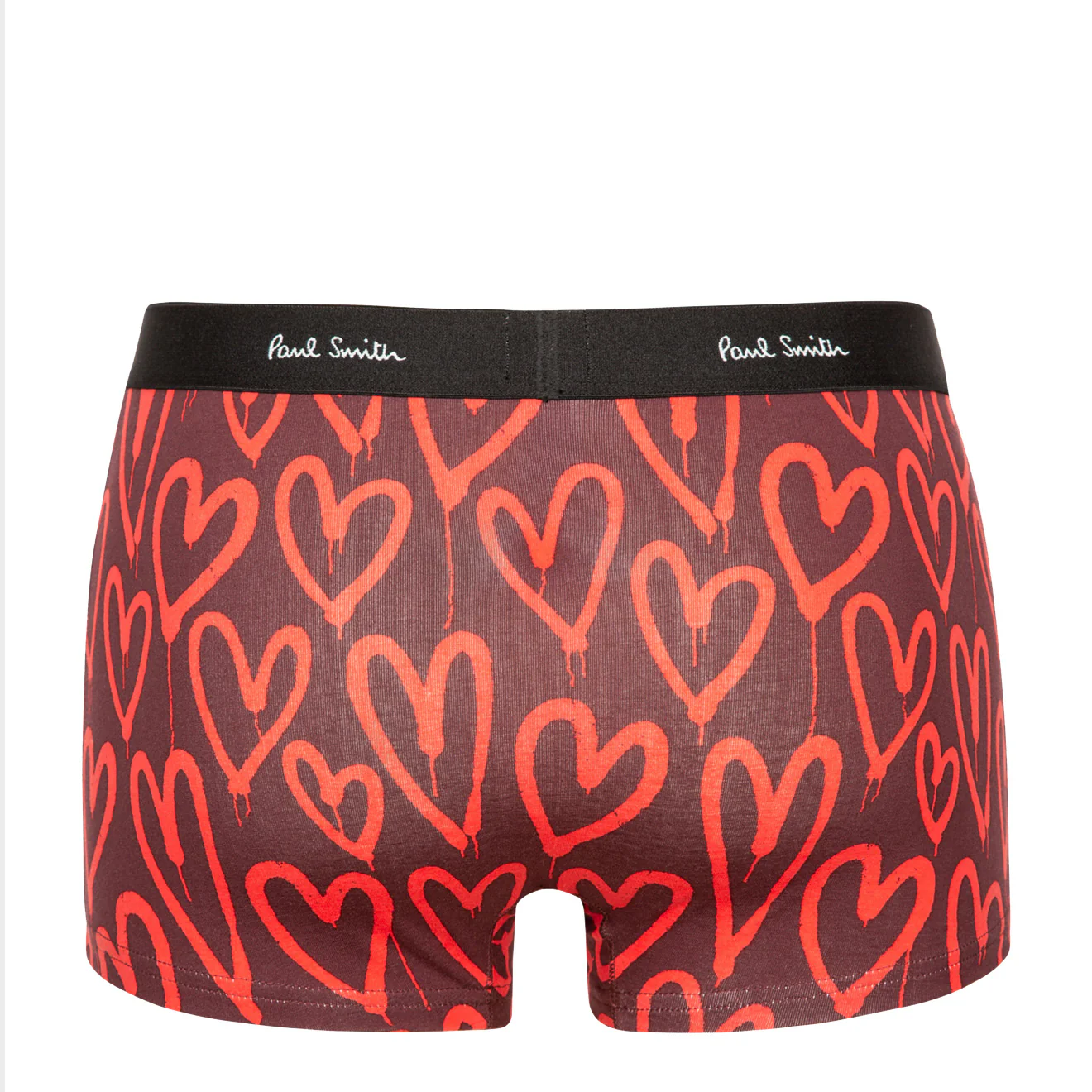 Paul Smith Trunk Underwear Pop Grafitti Burgundy/Bordeaux - Image 2