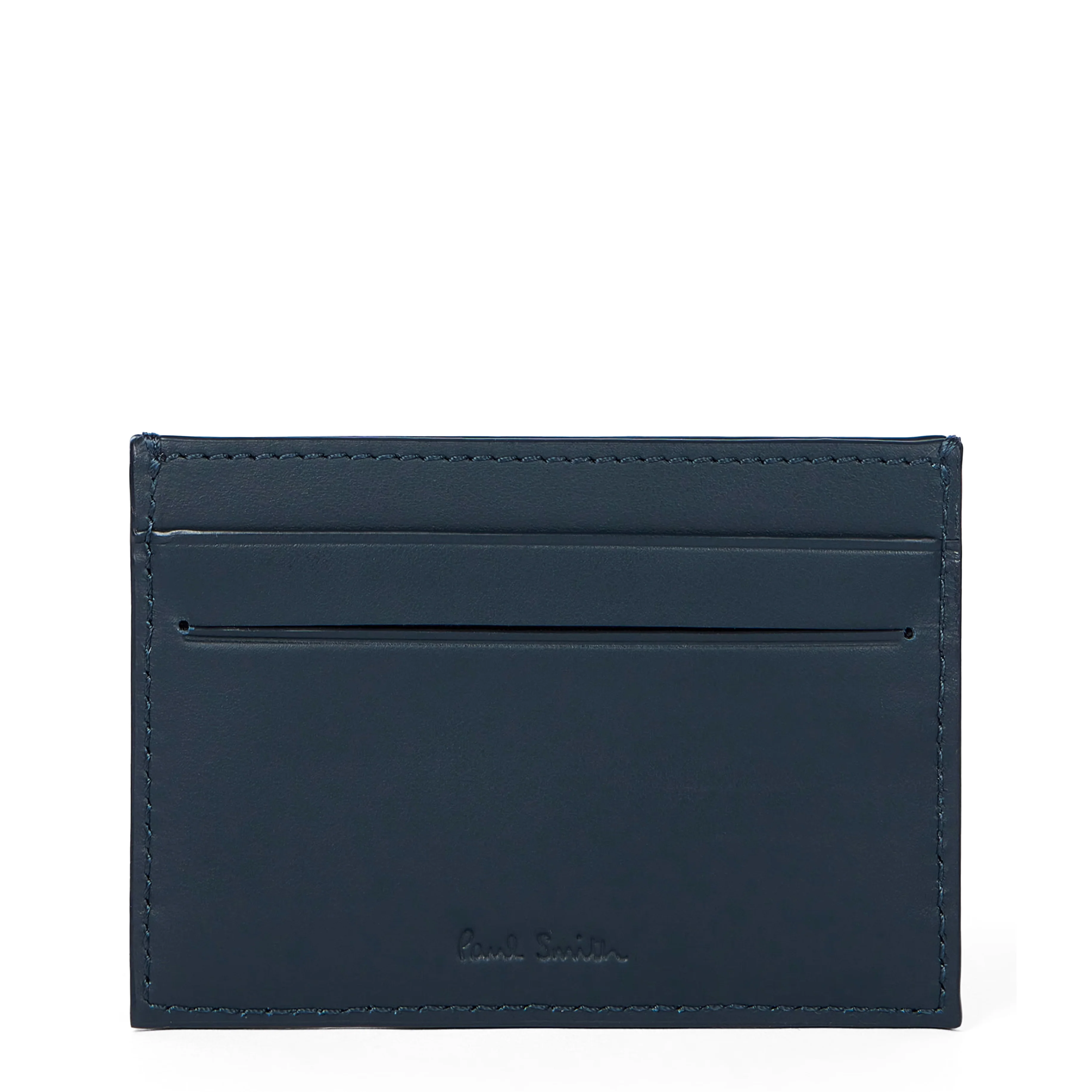 Paul Smith Wallet Card Holder Navy - Image 2