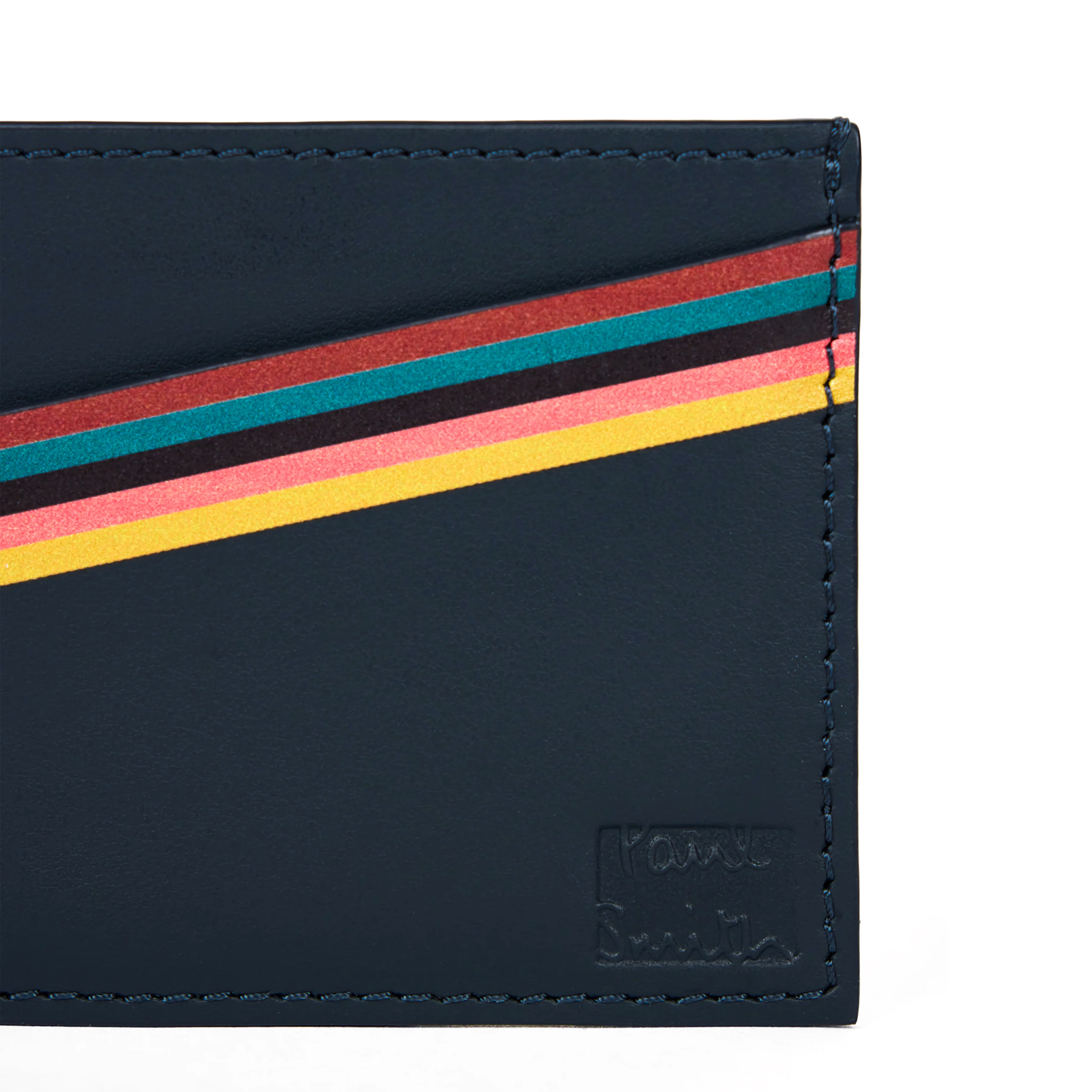 Paul Smith Wallet Card Holder Navy - Image 3
