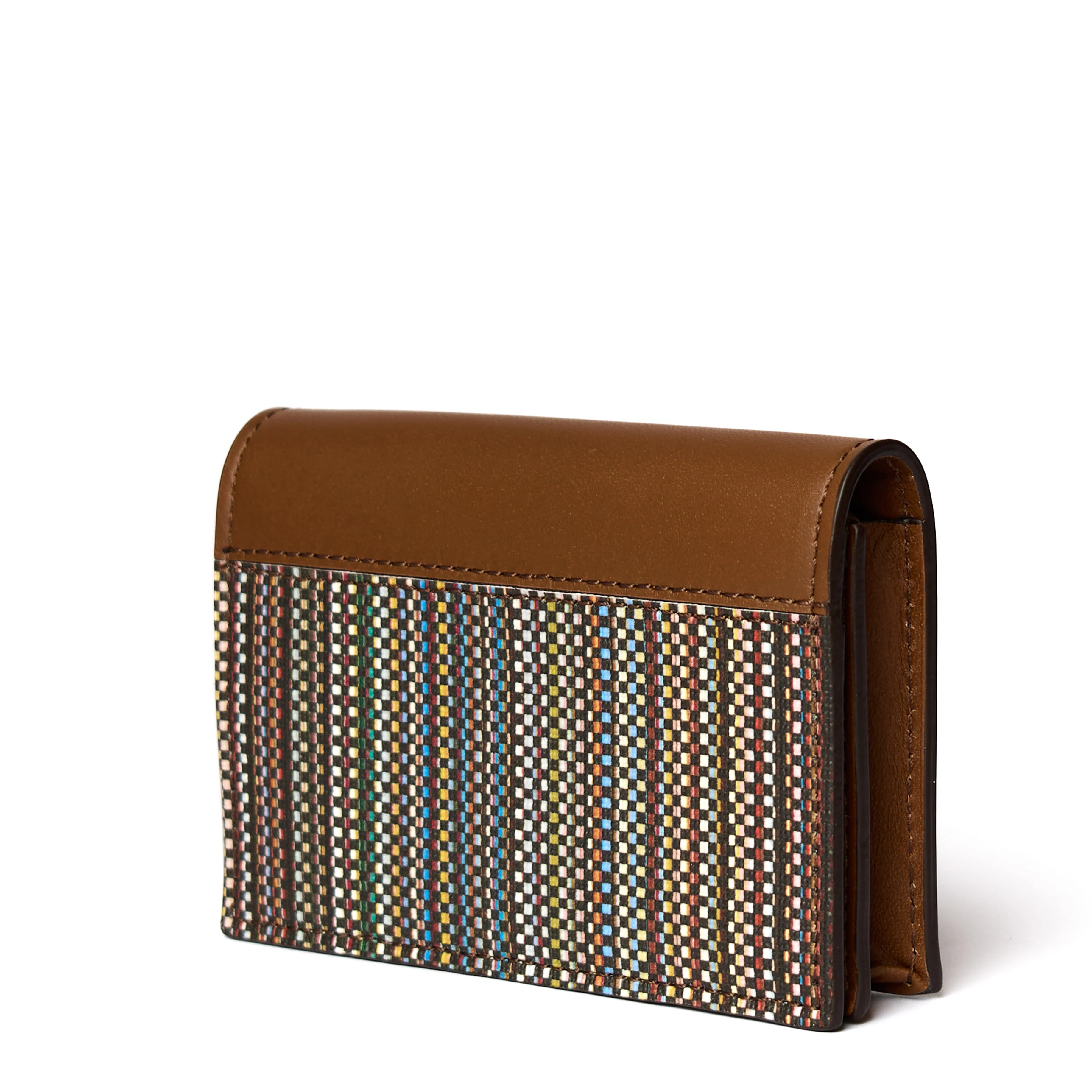 Paul Smith Wallet Fold Over Card Holder Brown - Image 2