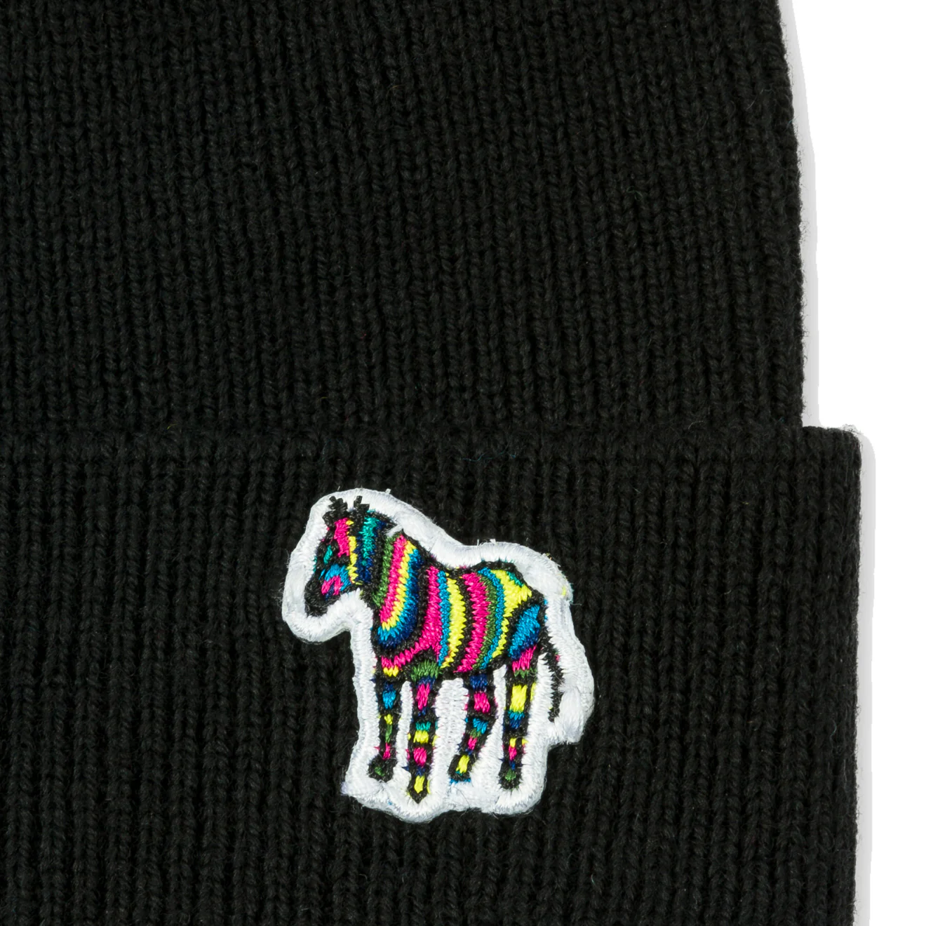 Paul Smith Zebra Beanie Black - Image 2