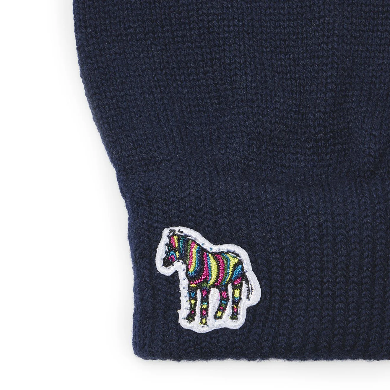 Paul Smith Zebra Glove Navy - Image 2