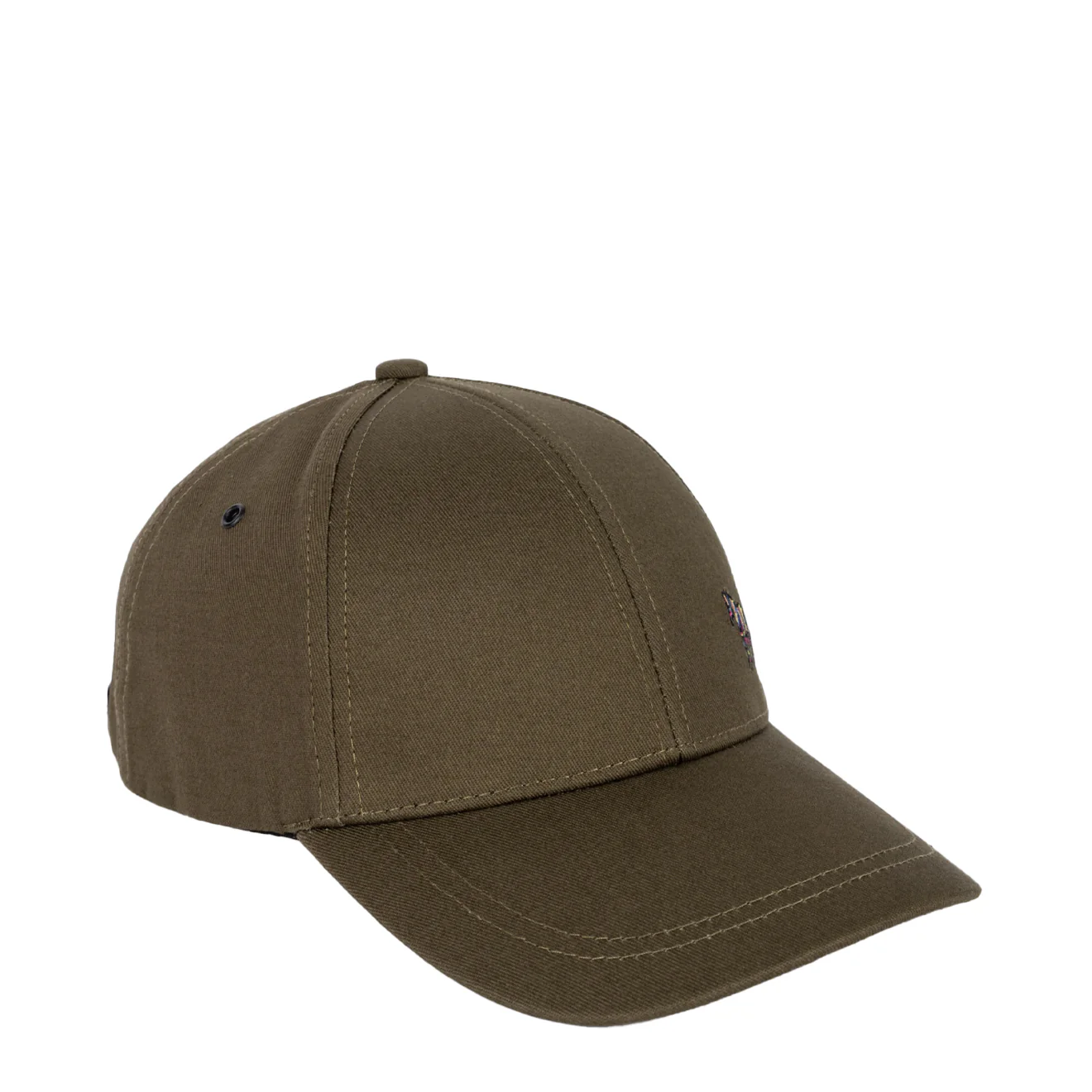 Paul Smith Zebra Logo Baseball Cap Olive Green - Image 2