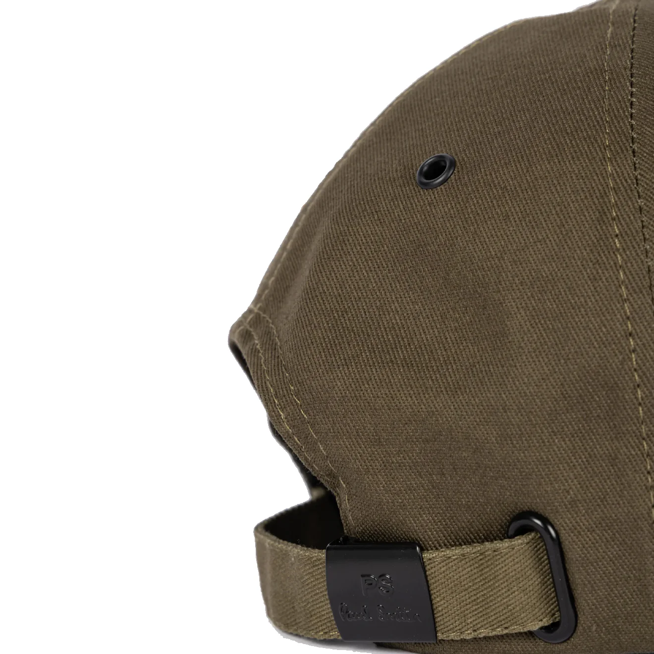 Paul Smith Zebra Logo Baseball Cap Olive Green - Image 3