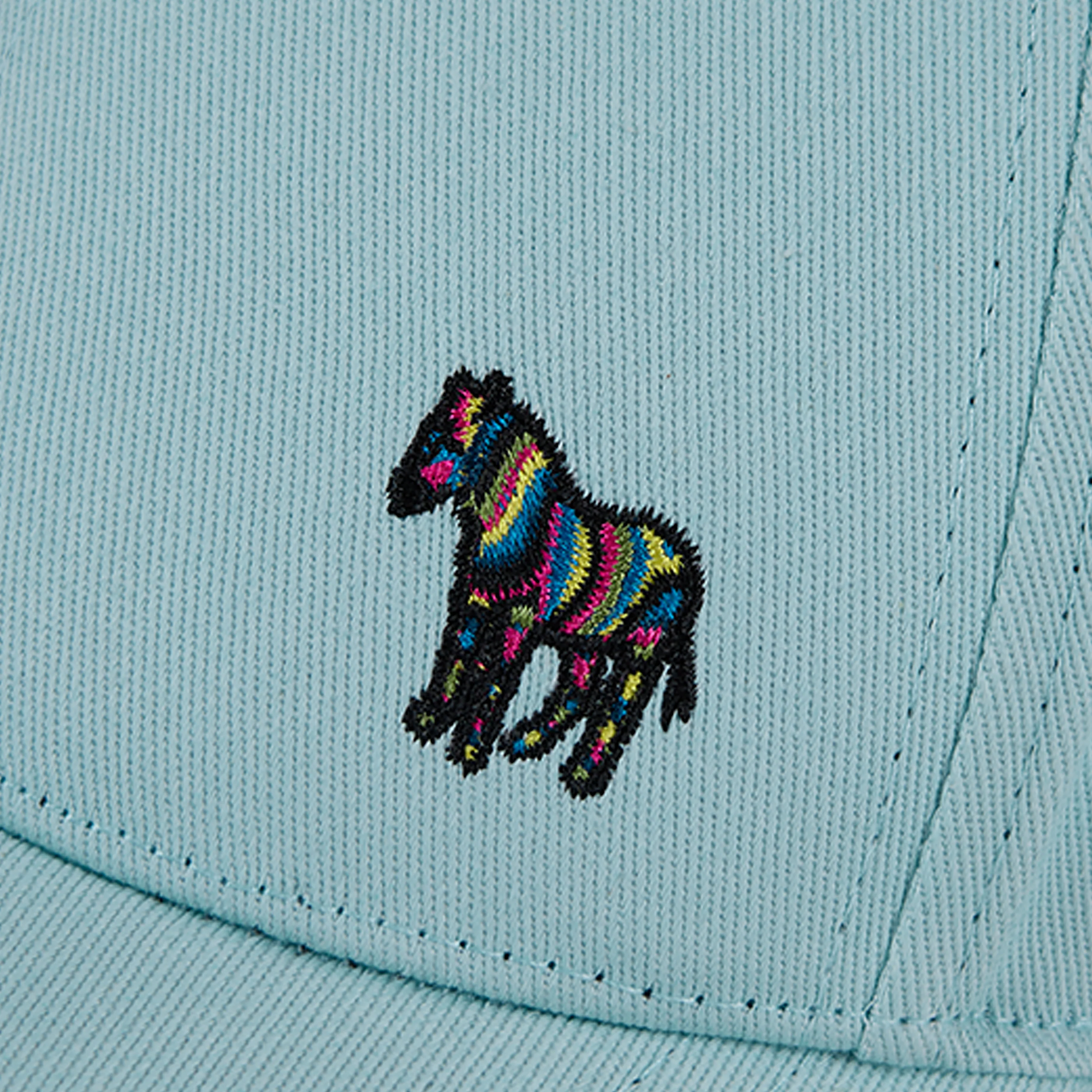 Paul Smith Zebra Logo Baseball Cap Teal - Image 3