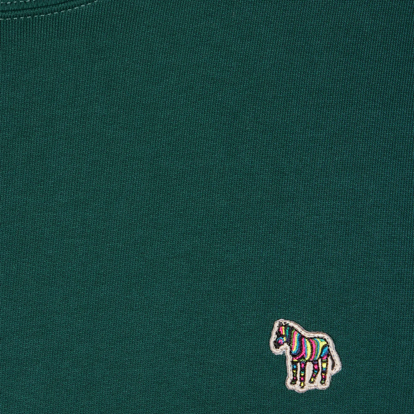 Paul Smith Zebra Logo Organic Cotton Sweatshirt Dark Green - Image 2