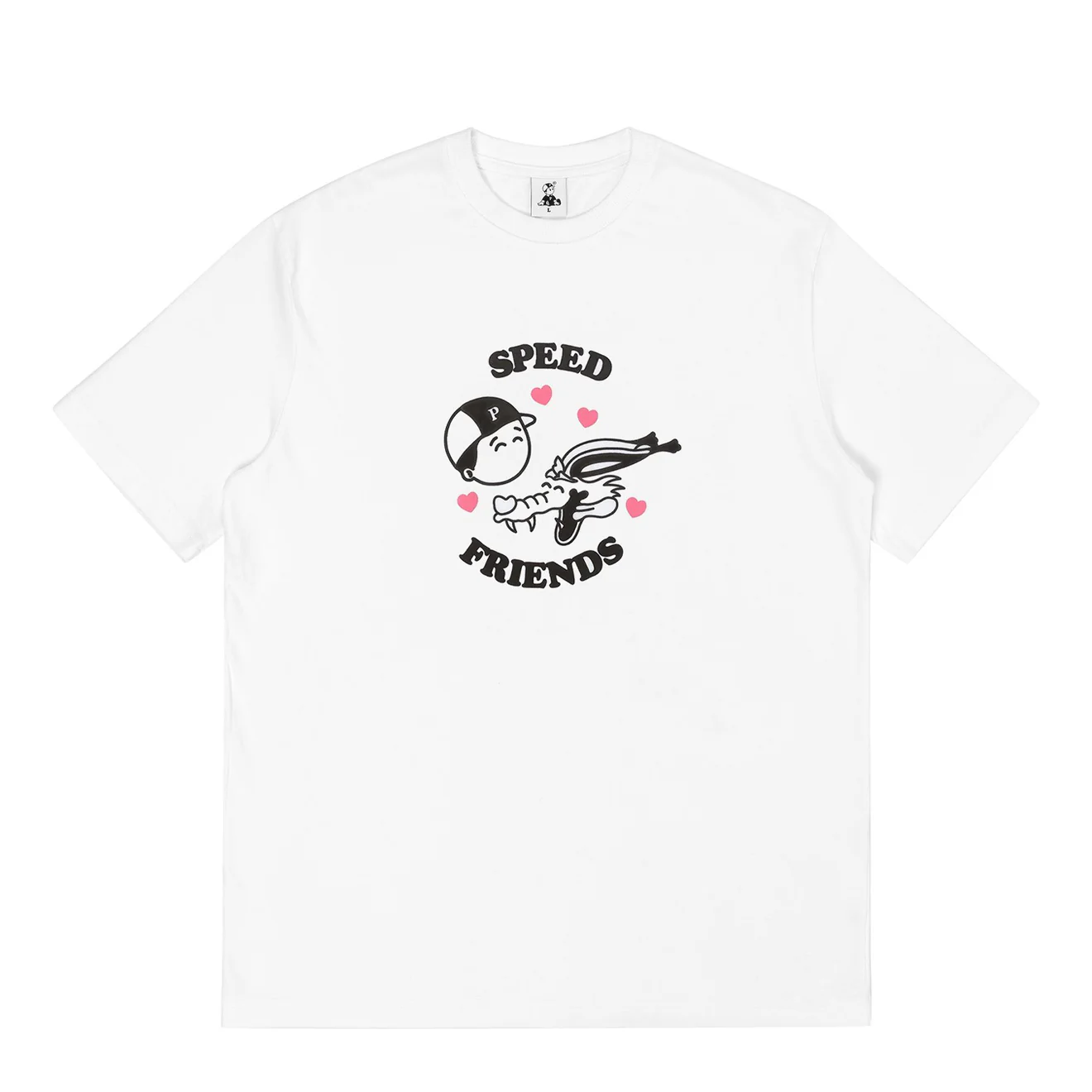 Pawa Speed Sports Friends T-Shirt White