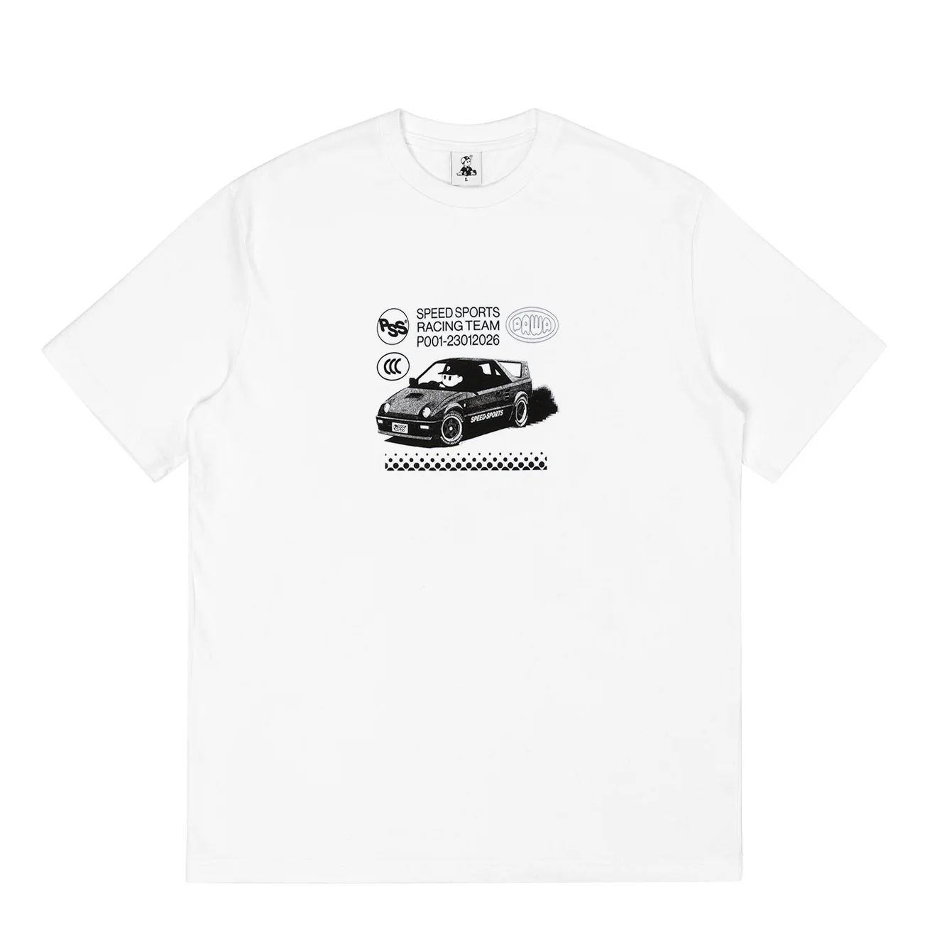 Pawa Speed Sports P-Key T-Shirt White