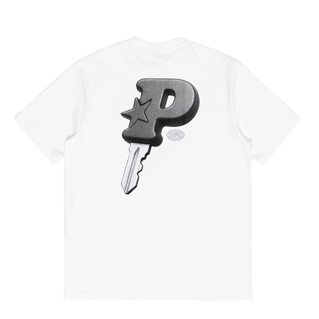 Pawa Speed Sports P-Key T-Shirt White - Image 2