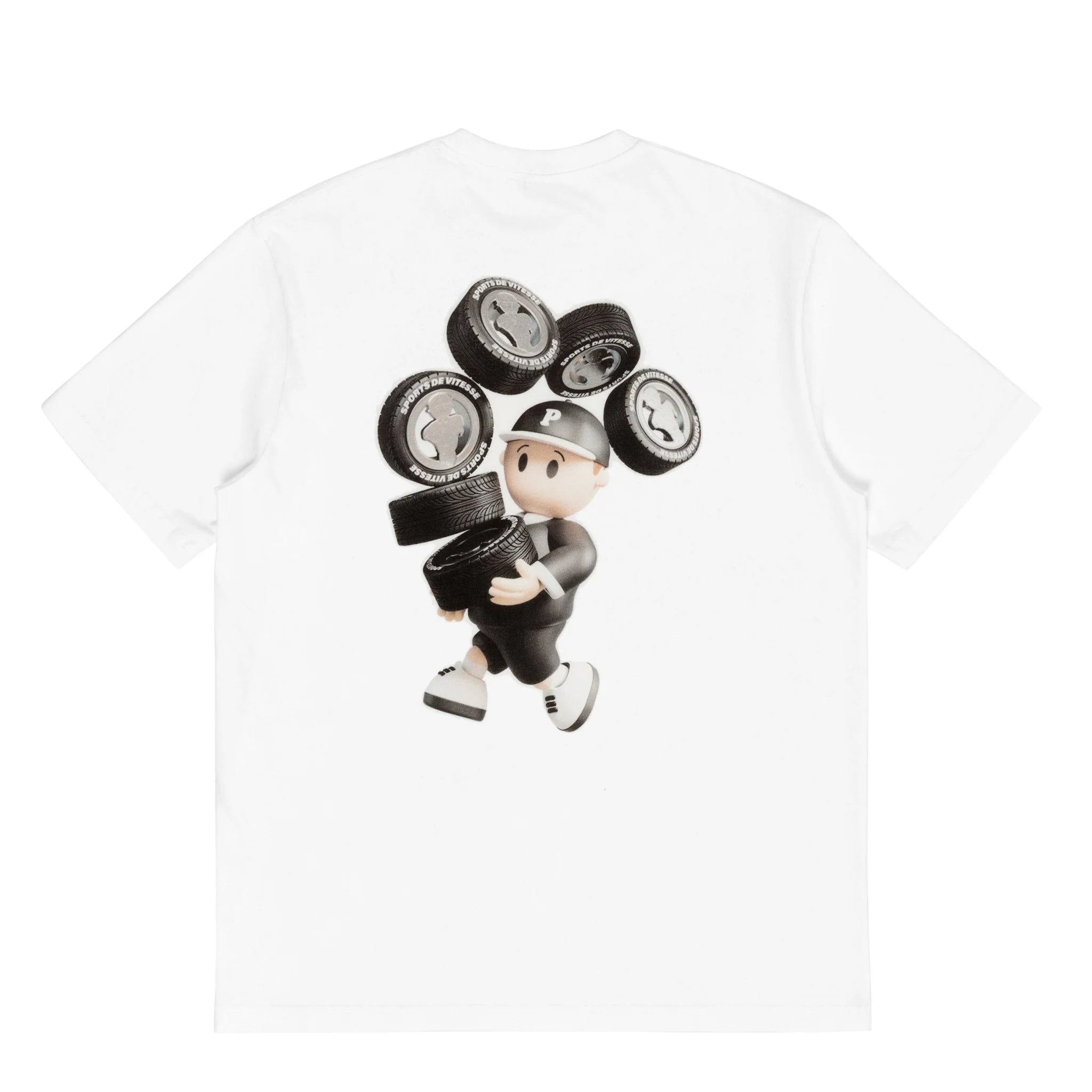 Pawa Speed Sports Pawa Autos T-Shirt White - Image 2