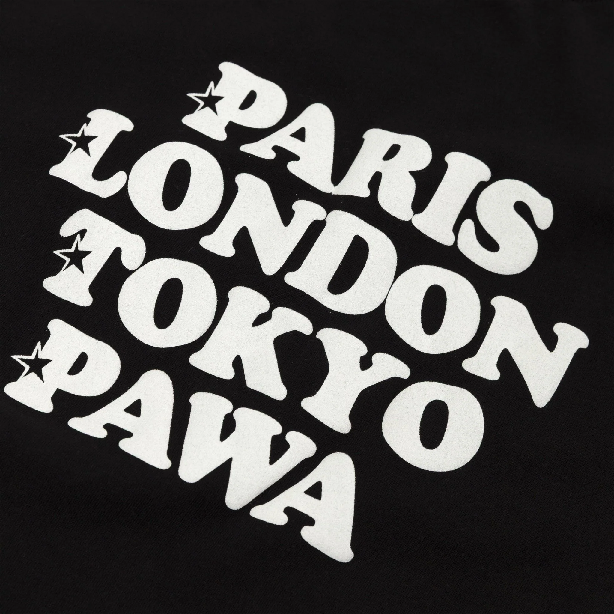 Pawa Speed Sports Worldwide LS T-Shirt Black - Image 3