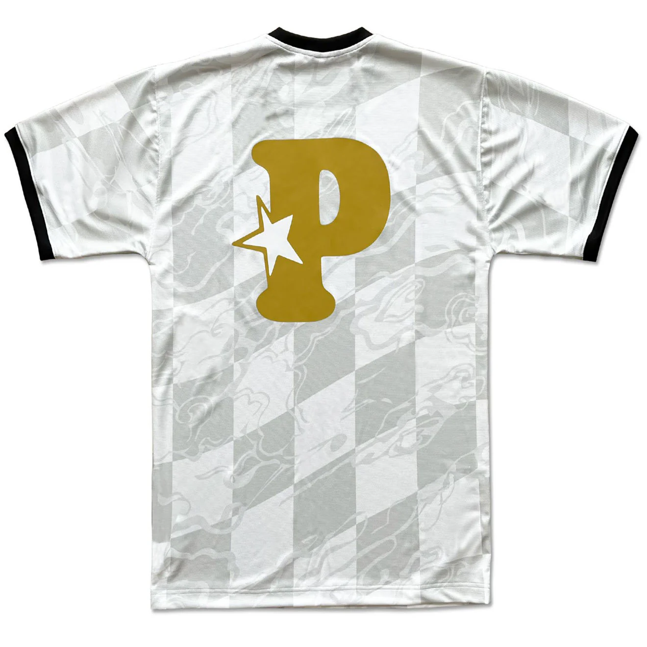 Pawa Sports Doggo Football Shirt Cream / Gold - Image 2