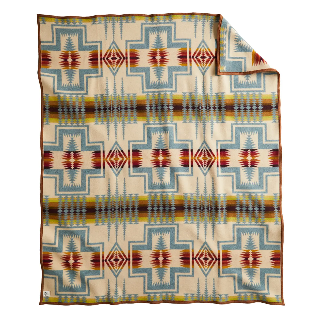 Pendleton Jacquard Napped Robe Harding Shale - Image 2