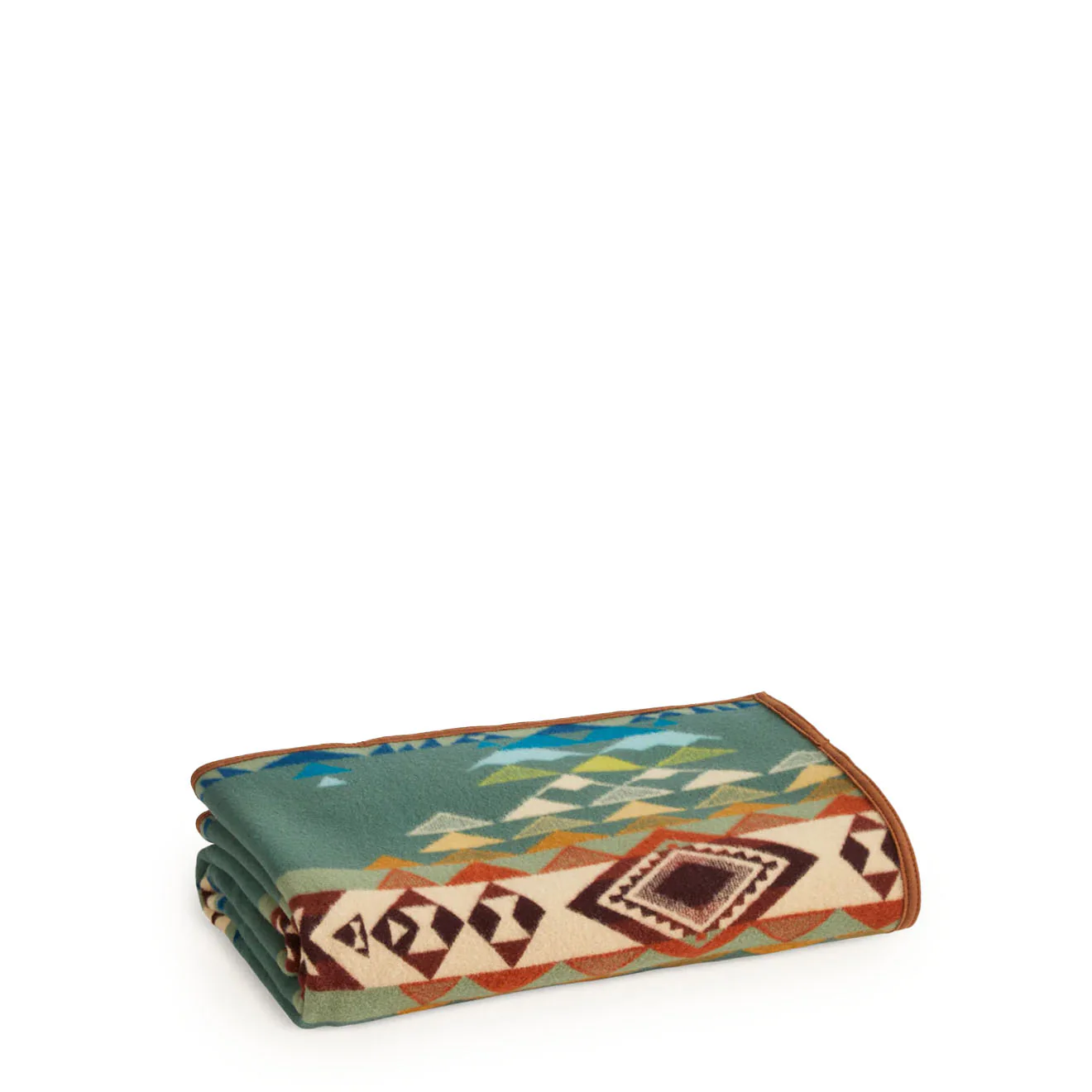 Pendleton Jacquard Napped Robe Highland Peak Balsam - Image 4