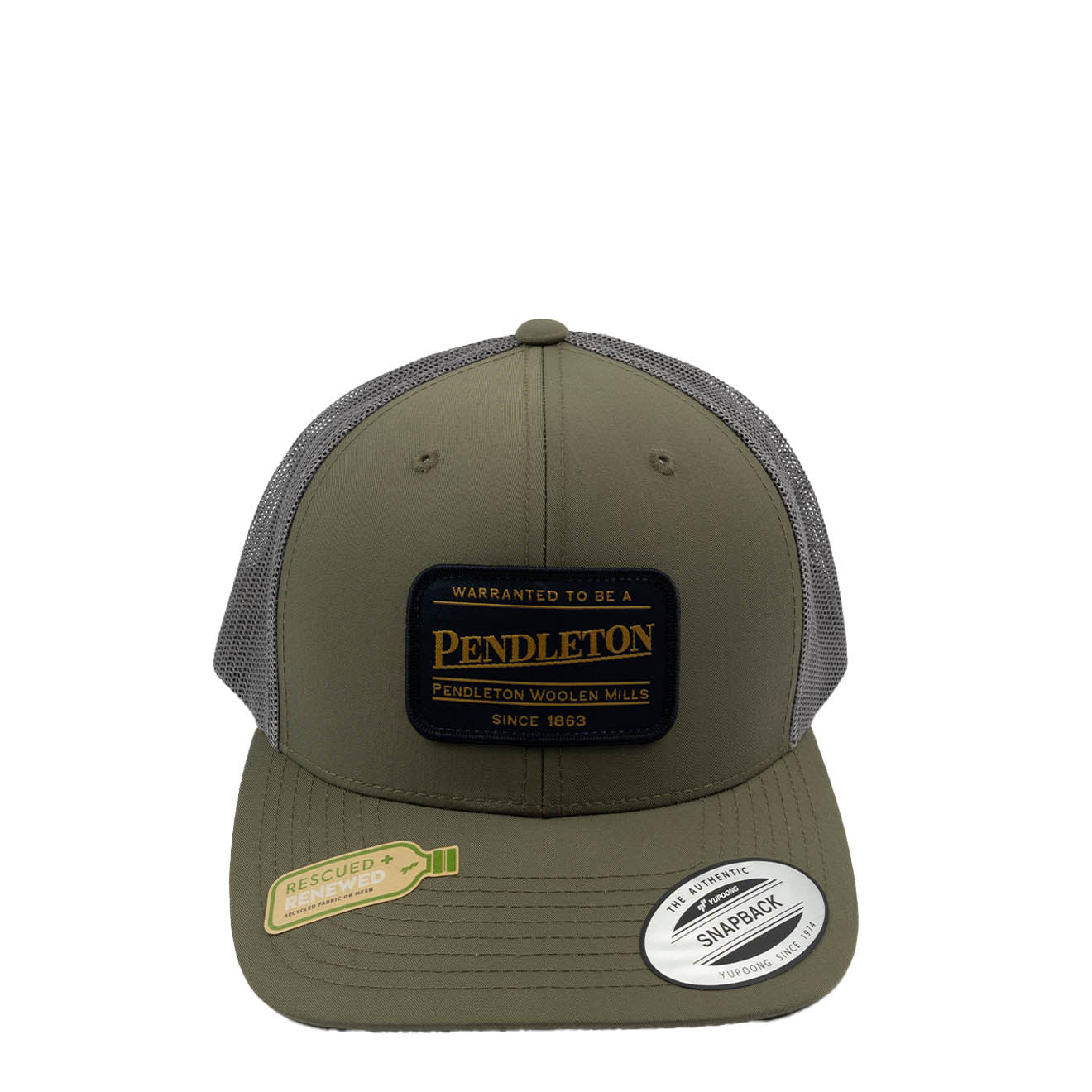Pendleton Large Patch Trucker Cap Loden - Image 3