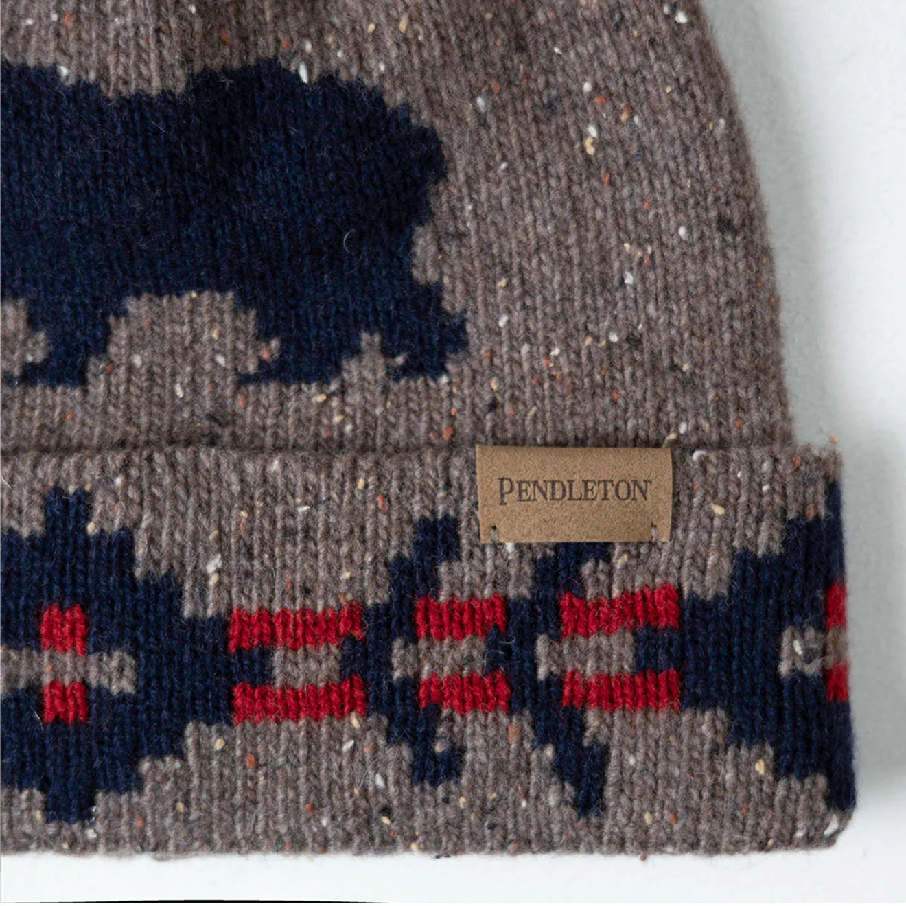 Pendleton Pom Pom Beanie Bear - Image 2