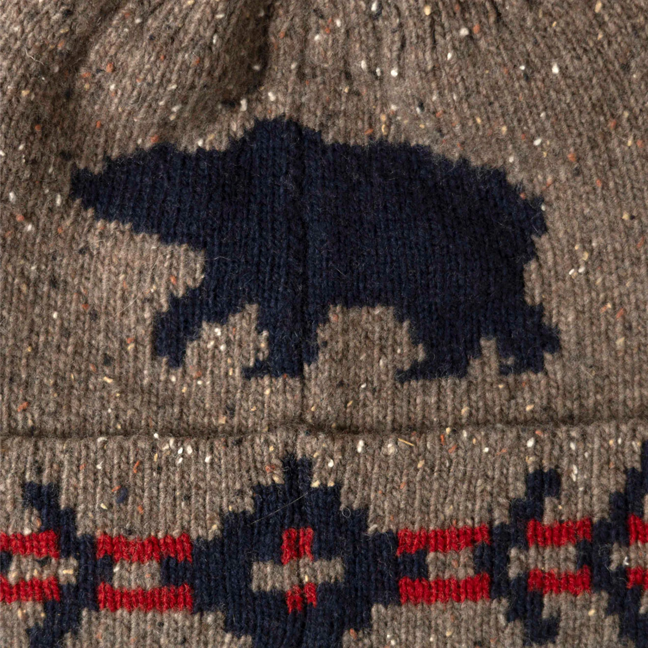 Pendleton Pom Pom Beanie Bear - Image 3