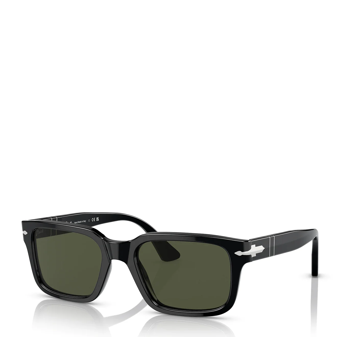 Persol 0P03272S 95-31 145-55 Sunglasses Black / Green Lens - Image 2