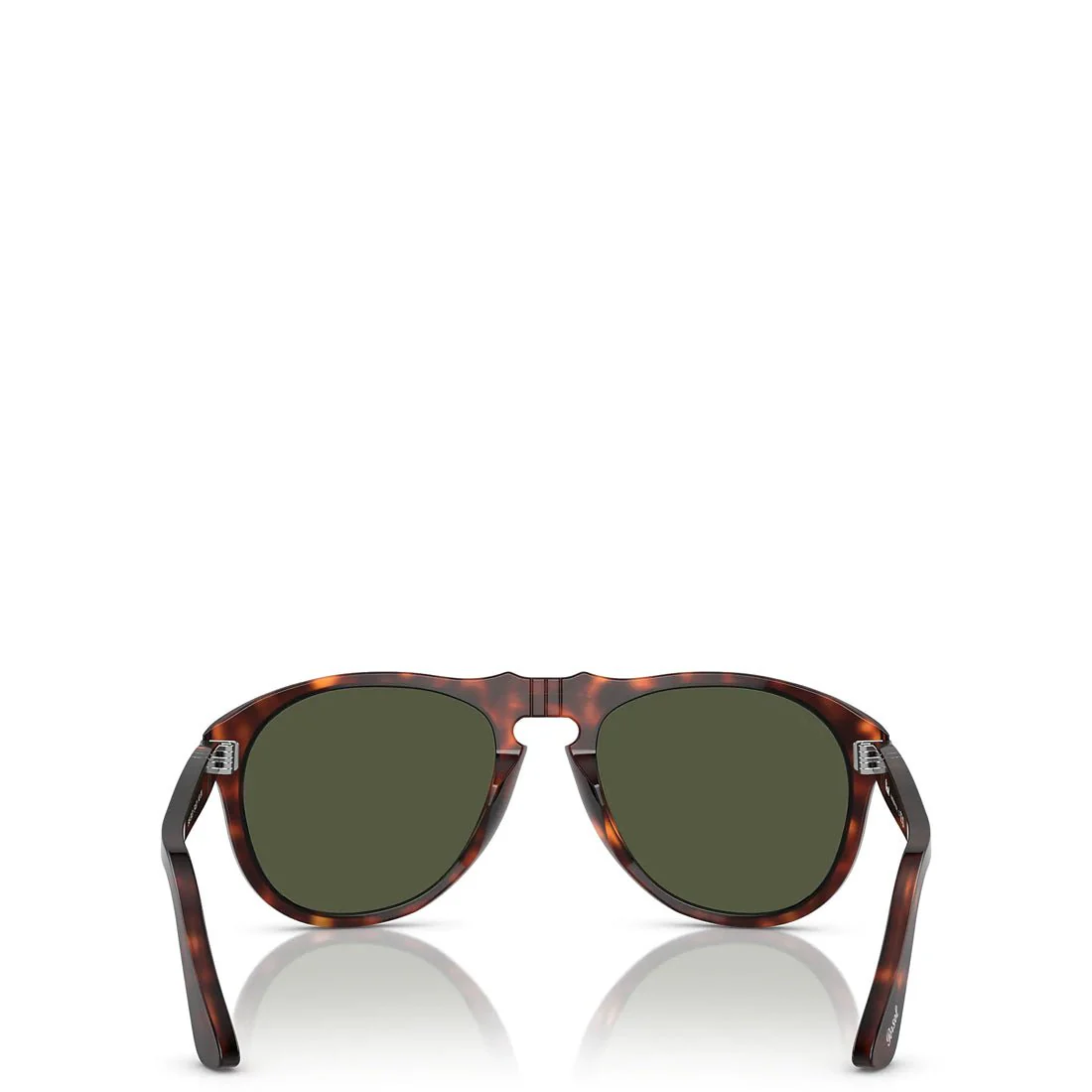 Persol 0PO0649 24/31 54 Sunglasses Crystal Havana / Green - Image 4