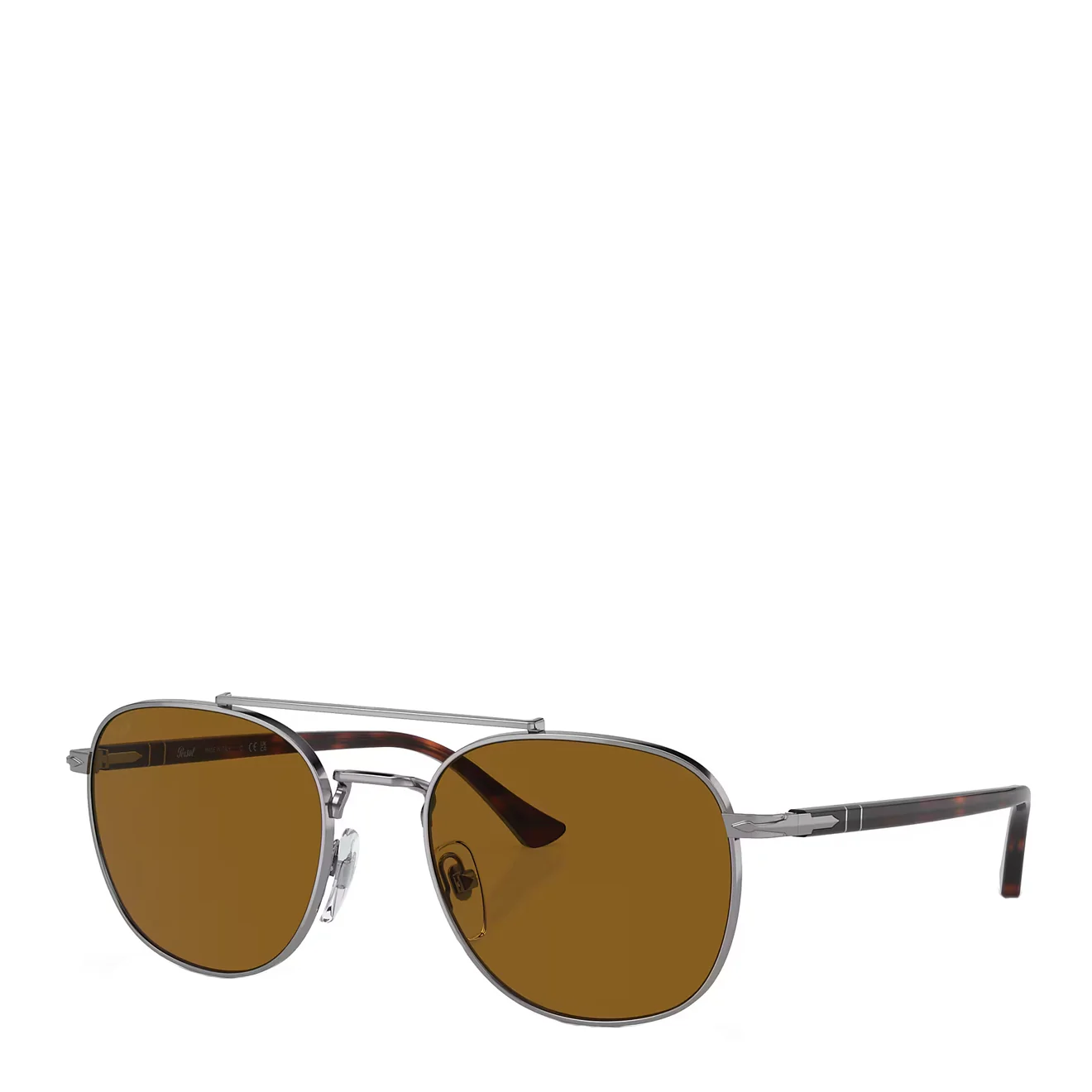 Persol PO1006S Sunglasses Gunmetal / Brown Lens - Image 2