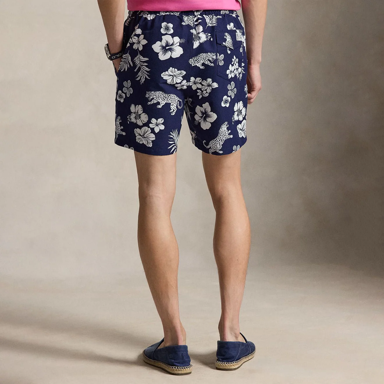 Polo Ralph Lauren 14.5-cm Traveller Swimming Trunk Jaguar Tropical - Image 4