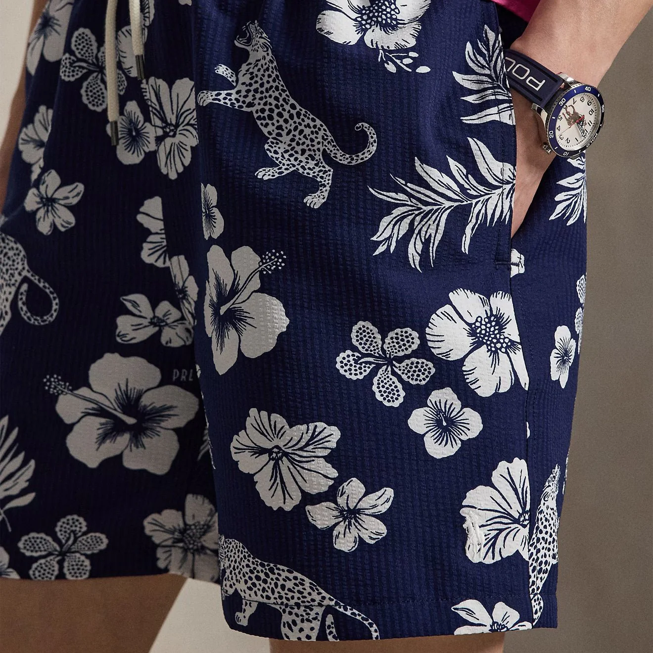 Polo Ralph Lauren 14.5-cm Traveller Swimming Trunk Jaguar Tropical - Image 5