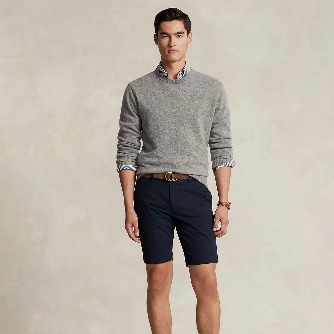 Polo Ralph Lauren 24-cm Stretch Slim Fit Chino Short Aviator Navy - Image 2