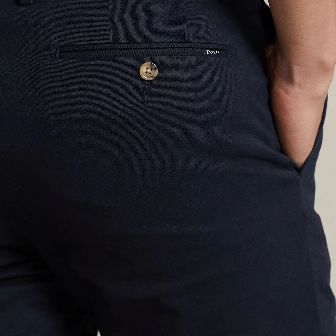 Polo Ralph Lauren 24-cm Stretch Slim Fit Chino Short Aviator Navy - Image 3
