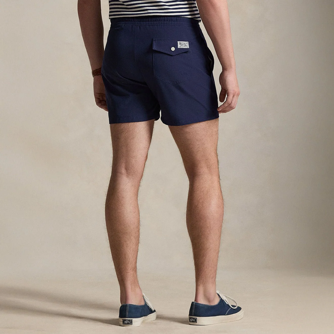 Polo Ralph Lauren 4.5-Inch Traveller Classic Swim Trunk Newport Navy - Image 4