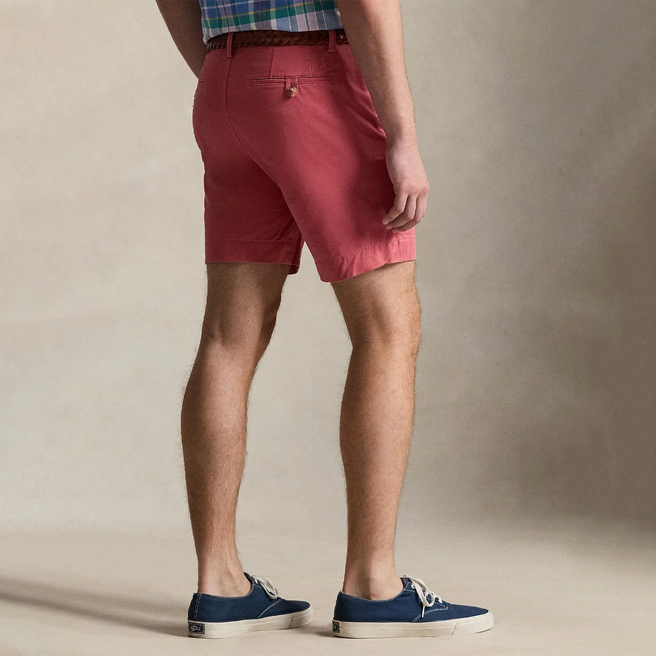 Polo Ralph Lauren 8-Inch Stretch Straight Fit Chino Short Adirondack Berry - Image 4