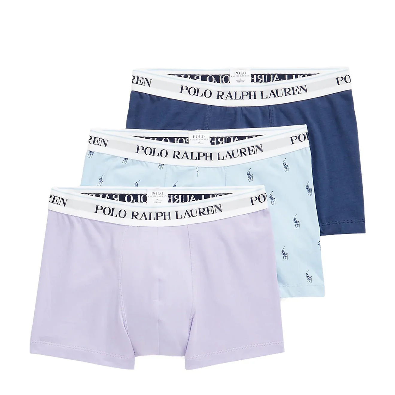 Polo Ralph Lauren Classic Trunk 3-Pack Lavender / Elt Blue / Light Navy