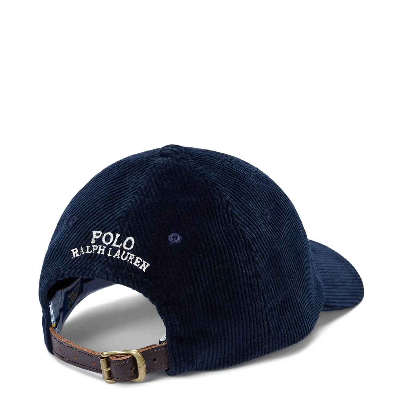 Polo Ralph Lauren Corduroy Ball Cap Aviator Navy - Image 2