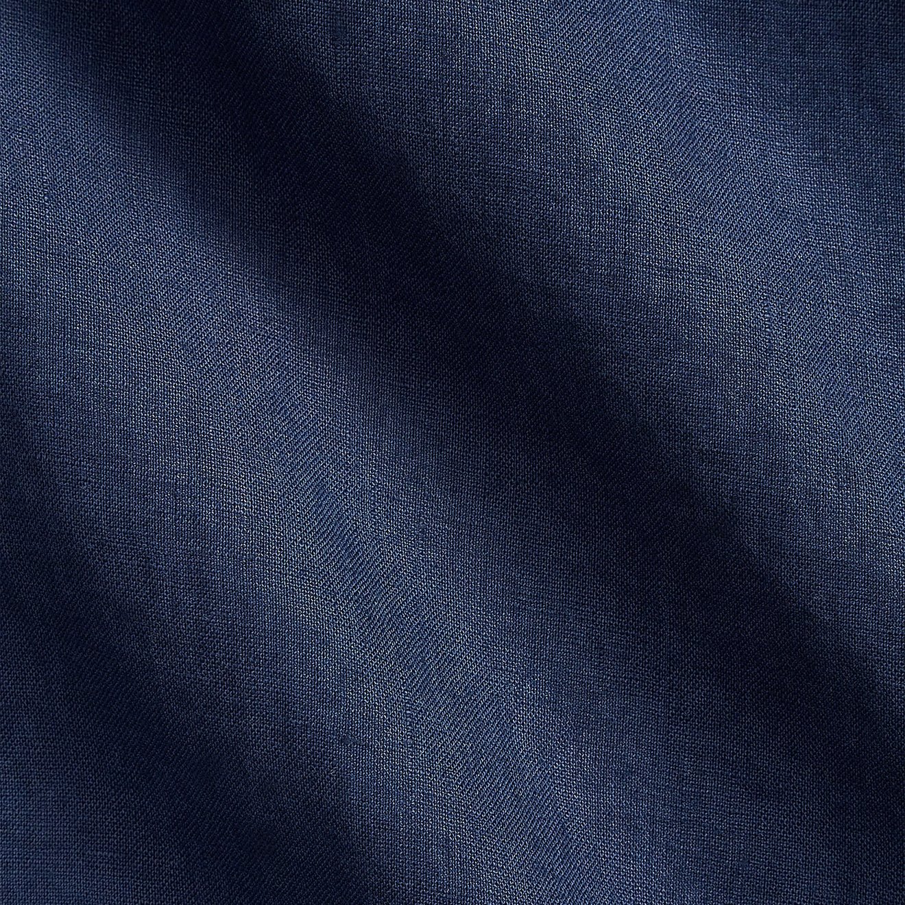Polo Ralph Lauren Custom Fit Linen Shirt Newport Navy / White - Image 5